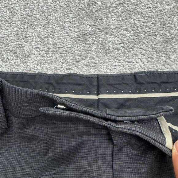 Hugo Boss The James Sharp 5 Wool Blend Dress Pants Mens 48R Dark Gray Straight - Picture 10 of 14